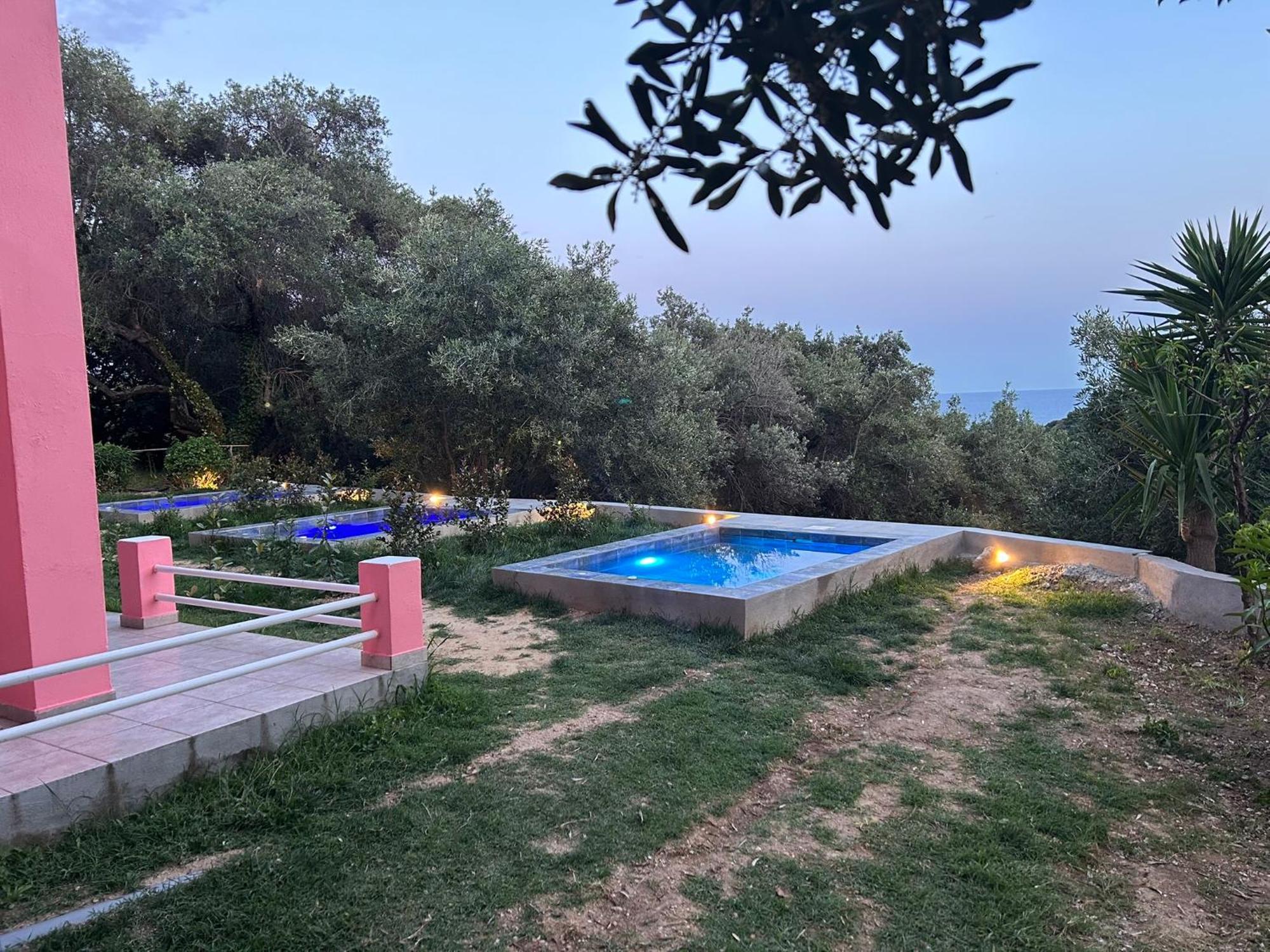 Ipsia Apartments Paleokastritsa Eksteriør billede